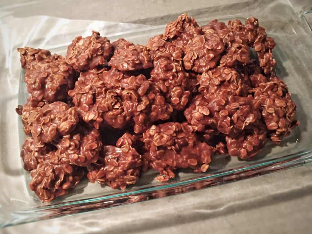 Nutella no bake cookies