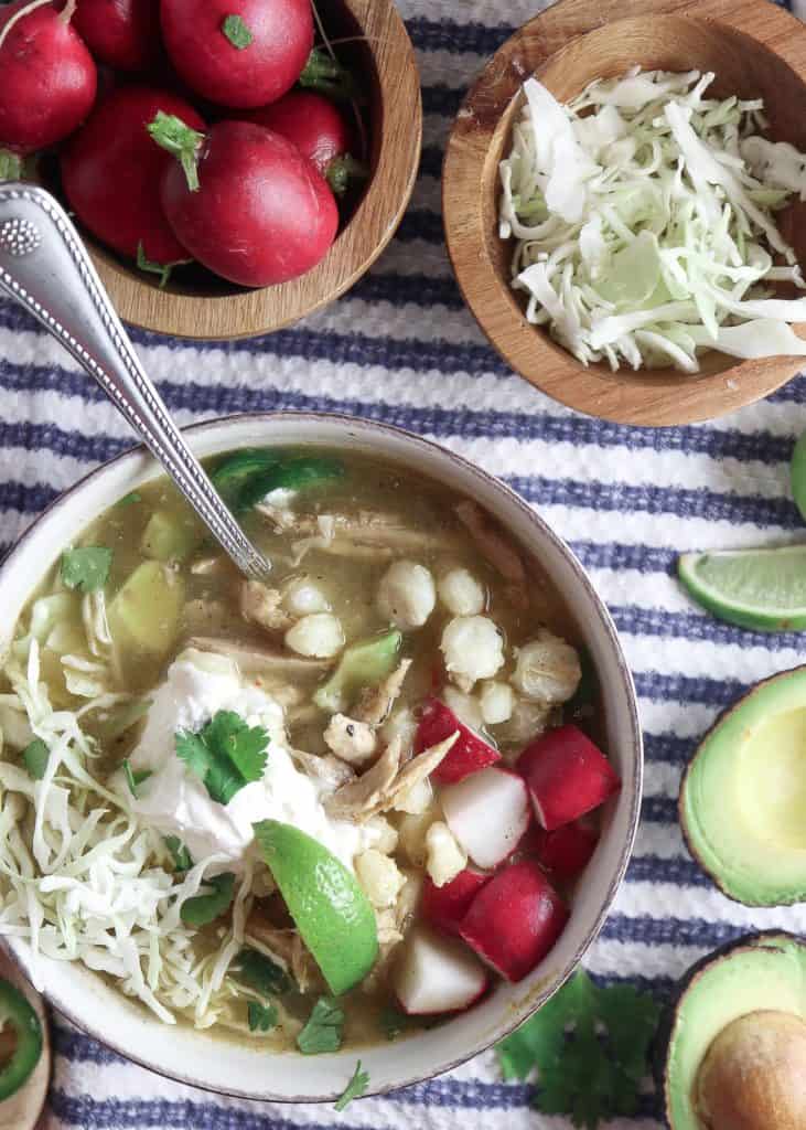 Green Chile Chicken Posole