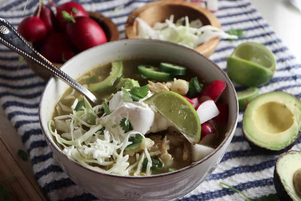 Green Chile Chicken Posole