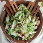 Frisée and Honeycrisp Apple Salad with Dried Cranberries & Toasted Almonds