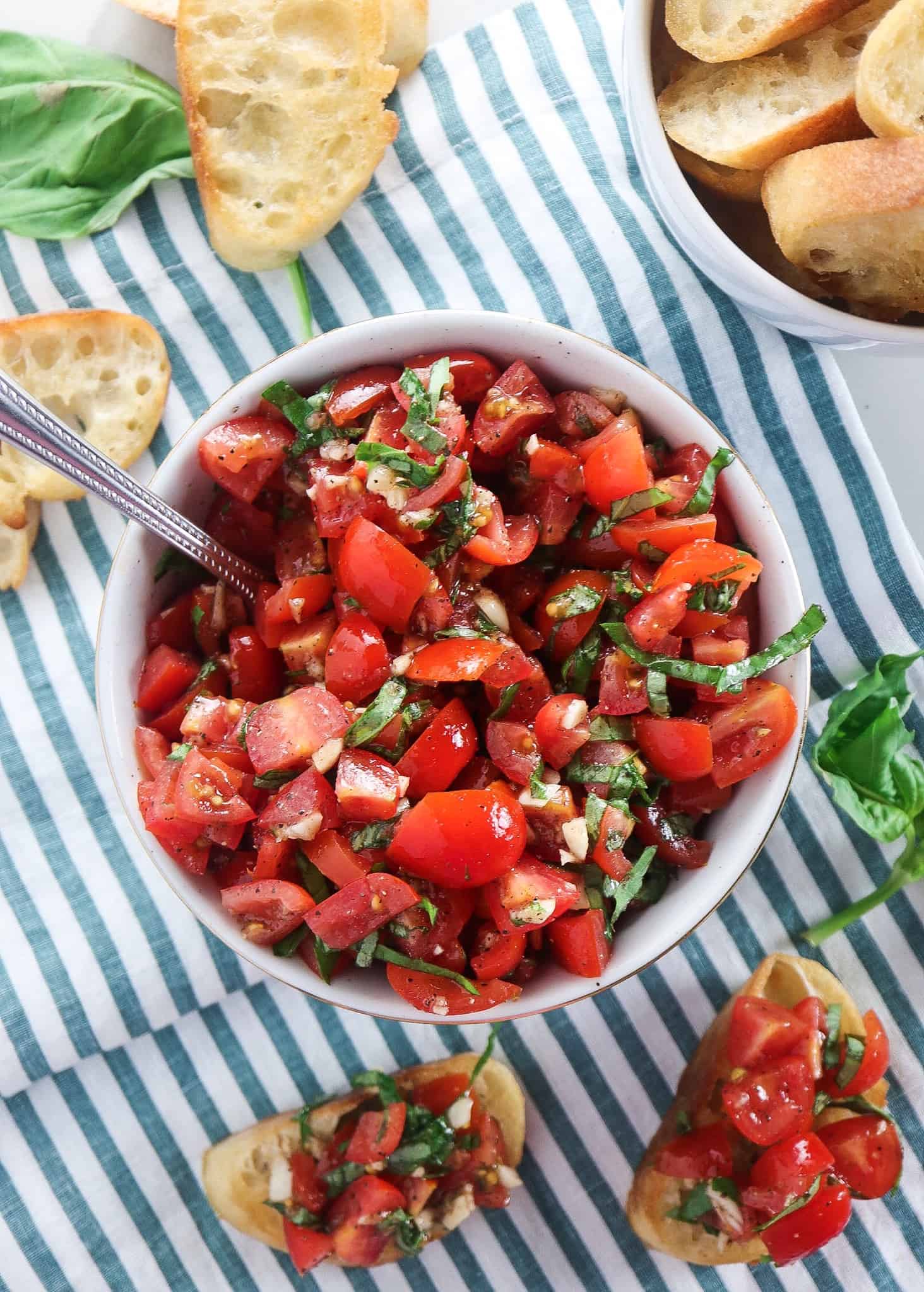 Tomato Basil Bruschetta