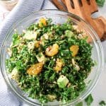 Mandarin Avocado Kale & Quinoa Salad