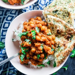 Instant Pot Red Curry Chickpeas