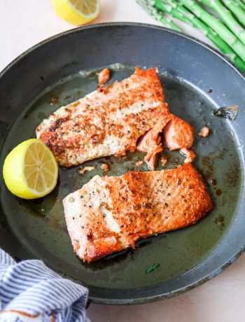 How to Pan Sear Salmon (In under 10 minutes!)