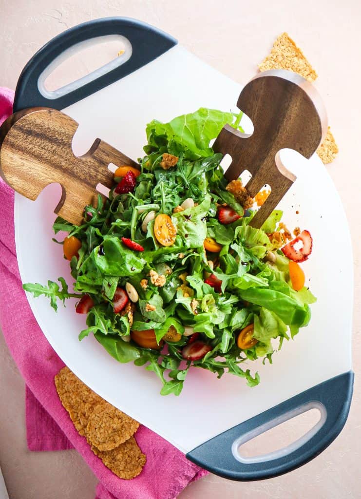 Arugula Salad with Strawberries
