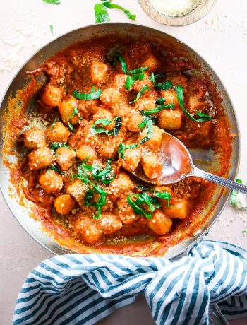 15 Minute Cauliflower Gnocchi Alla Vodka