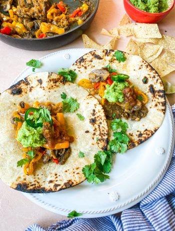 15 Minute Mushroom Fajitas