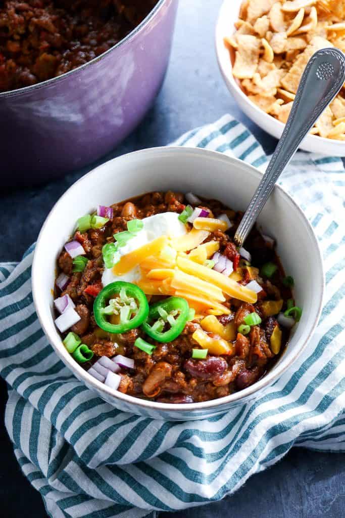 The Best and Easiest Traditional Chili Recipe 