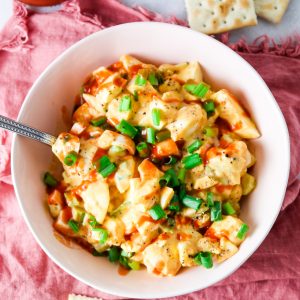 5 Ingredient Buffalo Egg Salad