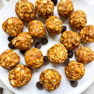 Peanut Butter Pumpkin protein balls