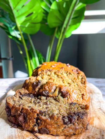 Peanut Butter Banana Zucchini Bread